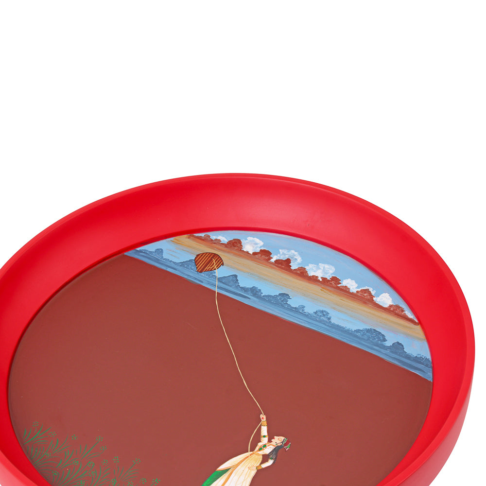 Kalam Table Lady Flying Kite