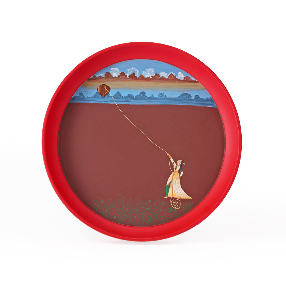 Kalam Table Lady Flying Kite
