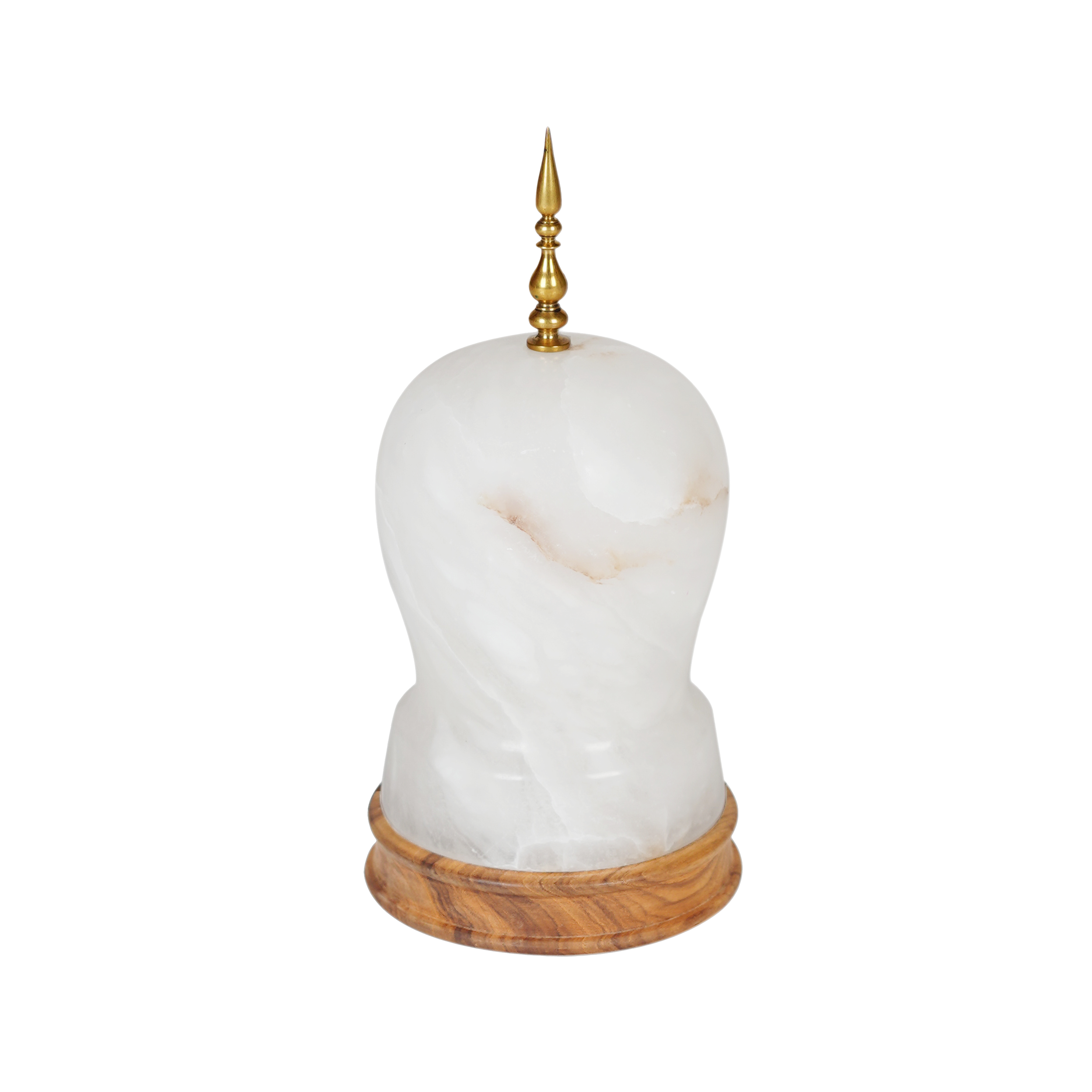 Konark Portable Lamp Alabaster