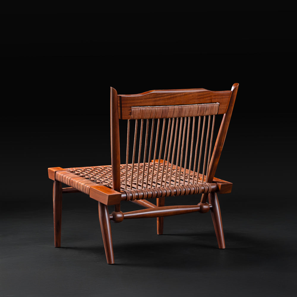 Leather Strap Lounge Chair