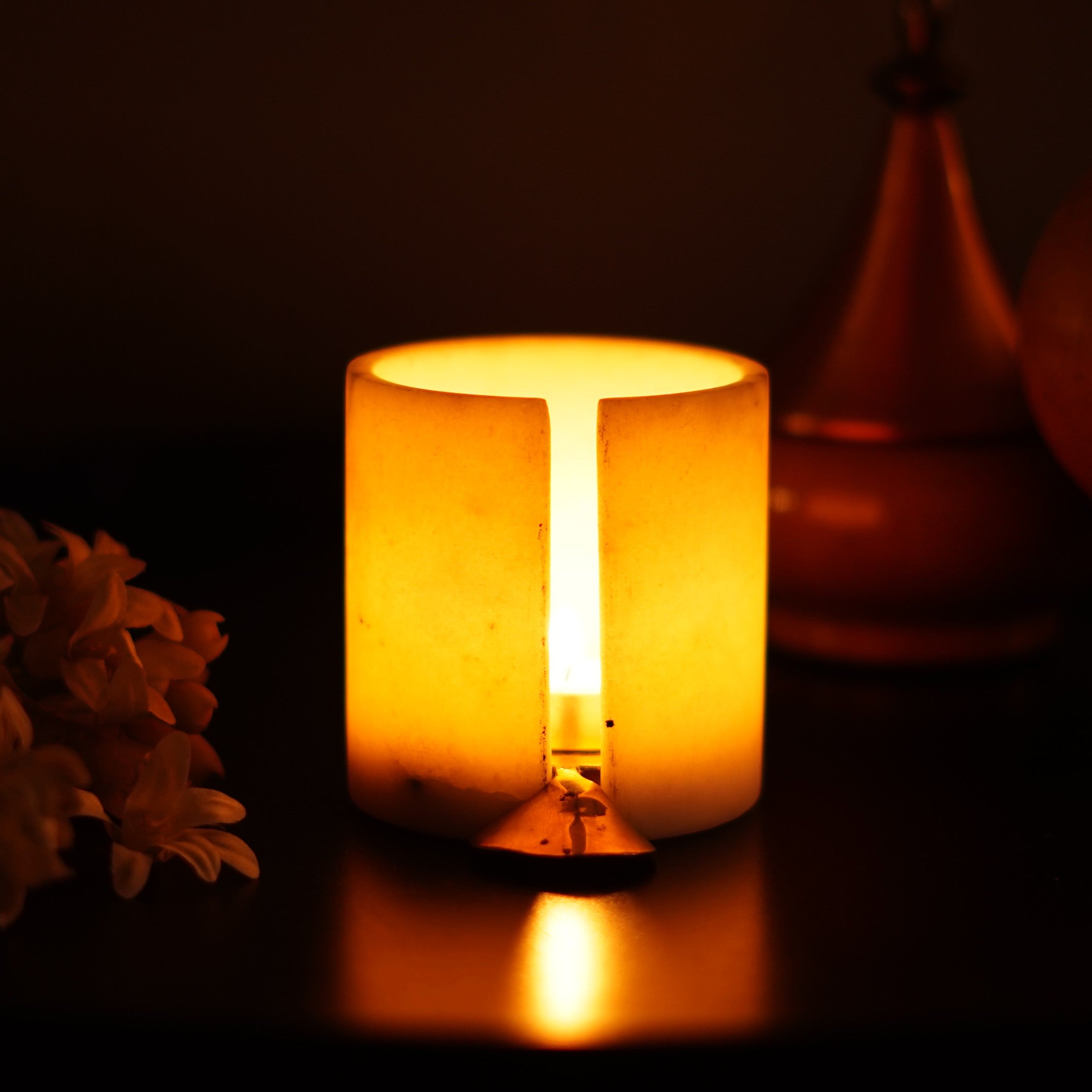Melting Wax Tealight Holder