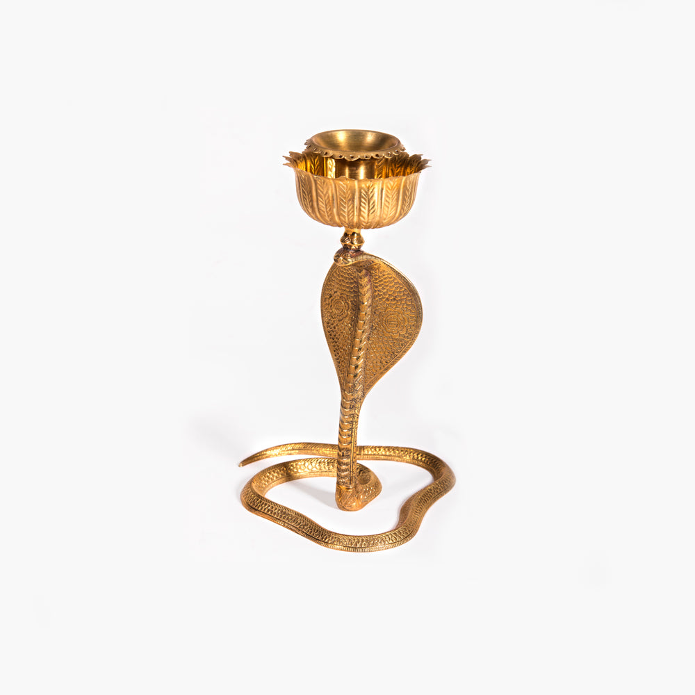 Naga Taper Candle Holder