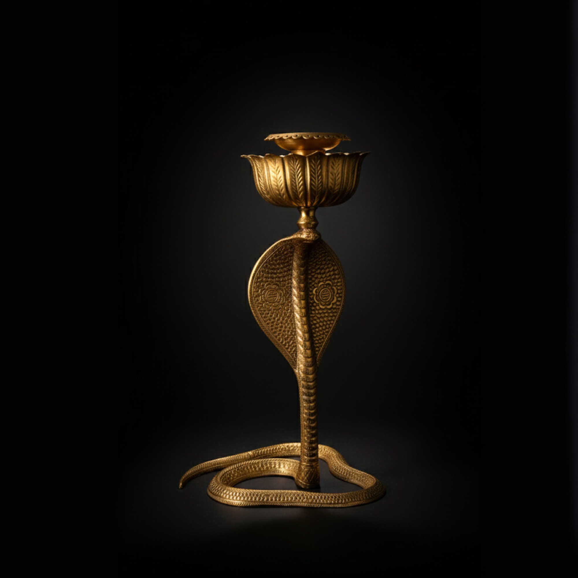 Naga Taper Candle Holder