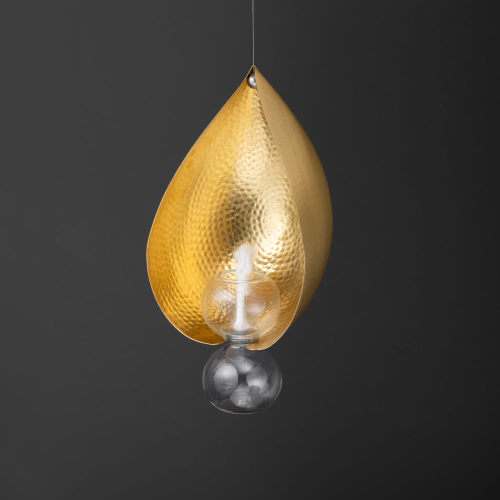 Oas Boond Glass Oil Lamp