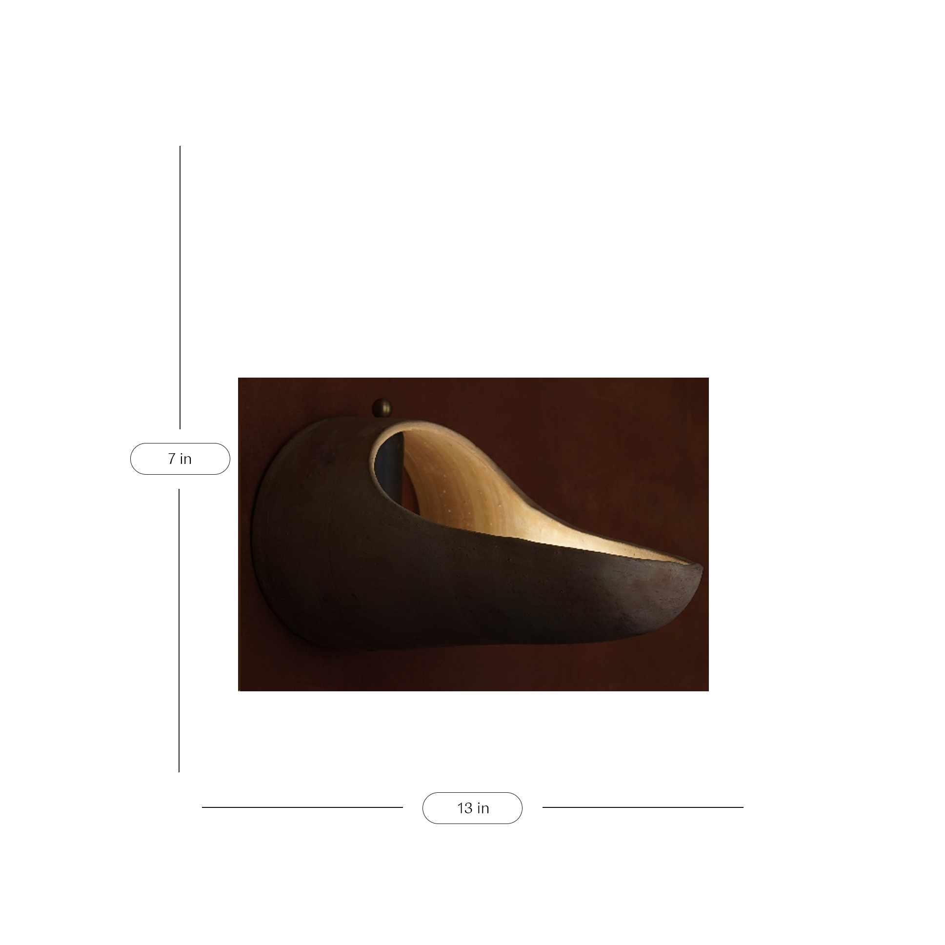 Pokhran Burrow Wall Sconce