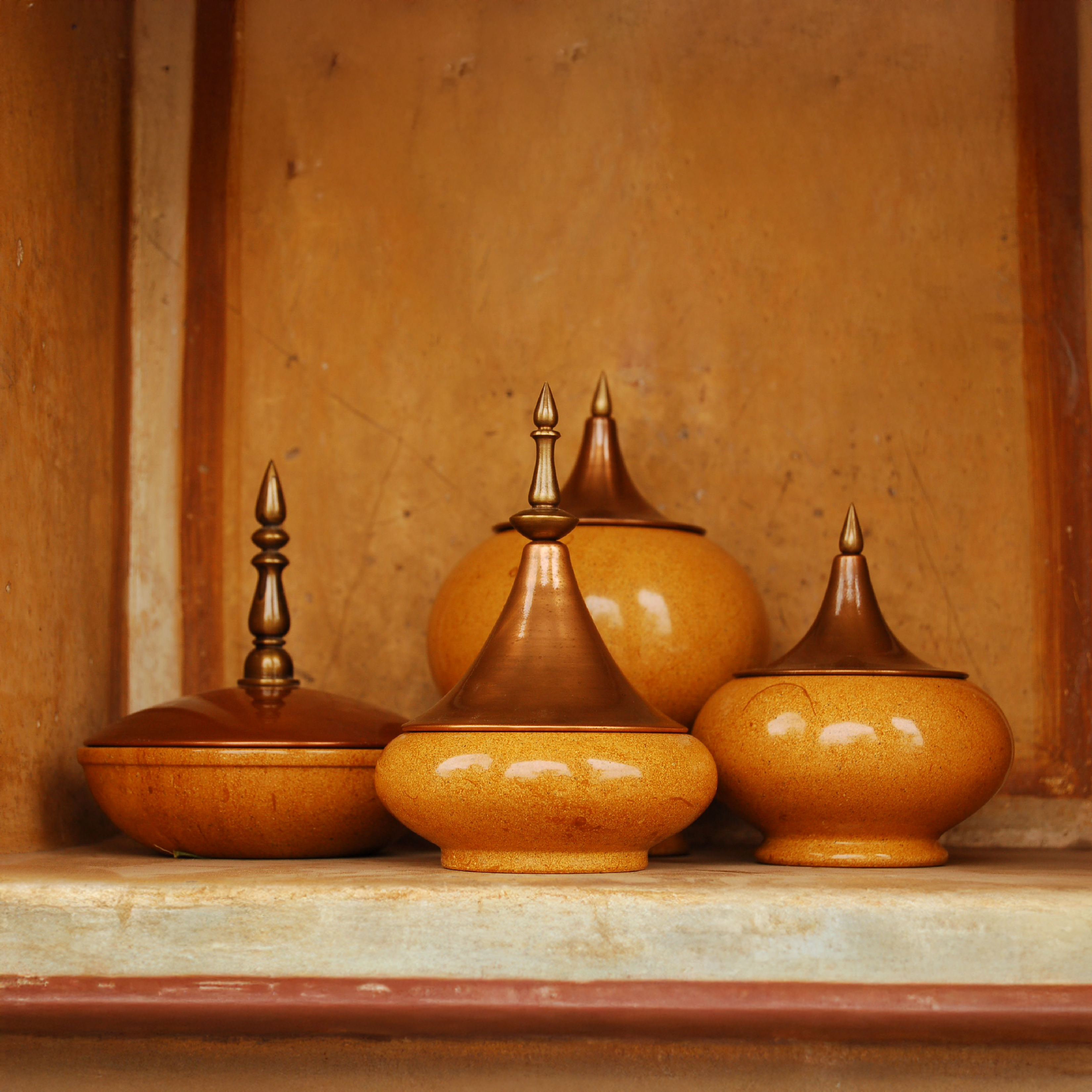 Spire Jar Yellow