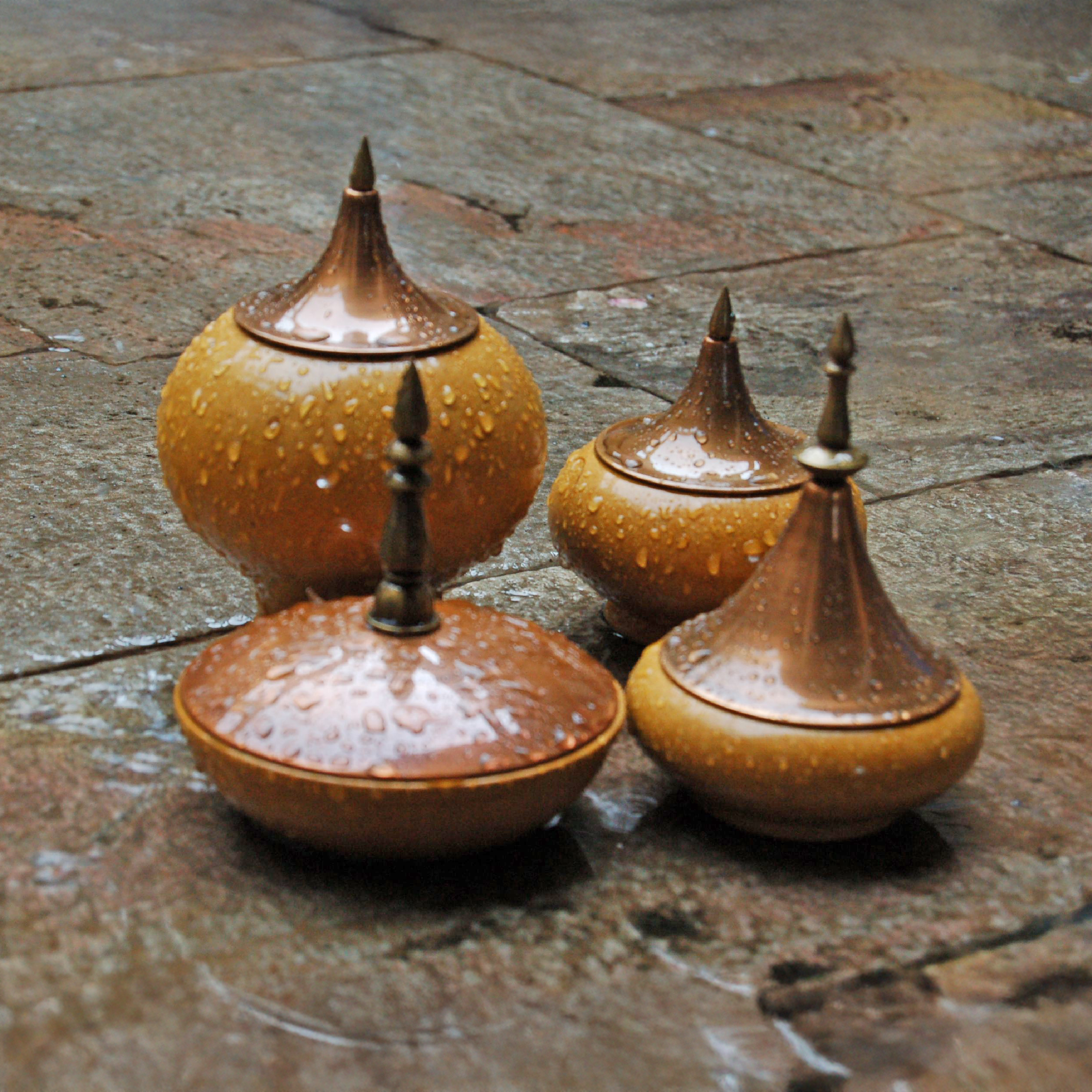 Spire Jar Yellow