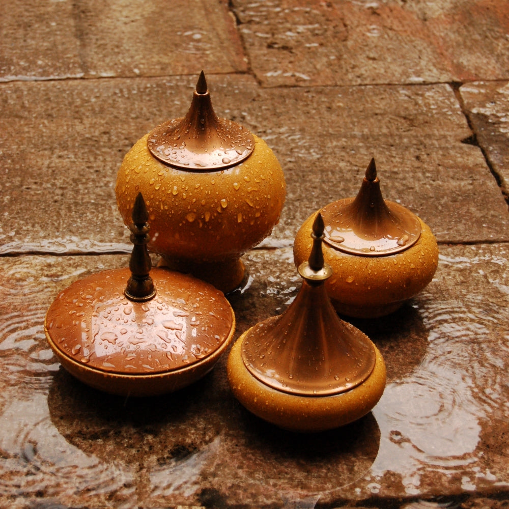 Spire Jar Yellow