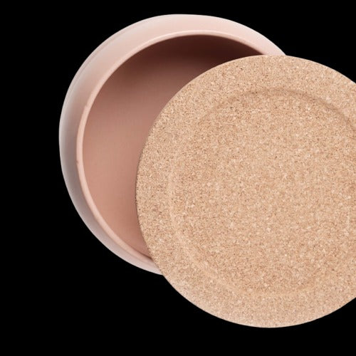 Stack Bowl 8" High with Lid- Peach