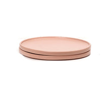Stack Dinner Plate 10 - Peach set of 2,Microwave and Dishwasher Safe. Hand wash with mild detergents.