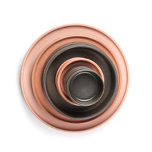 Stack Dinner Plate 10 - Peach set of 2,Microwave and Dishwasher Safe. Hand wash with mild detergents.