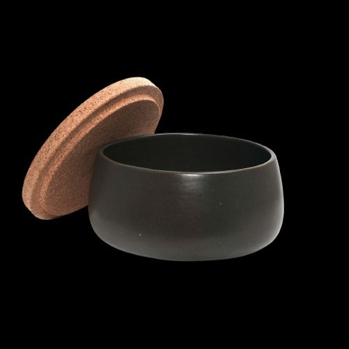 Stack Rice Bowl with Lid- Gray