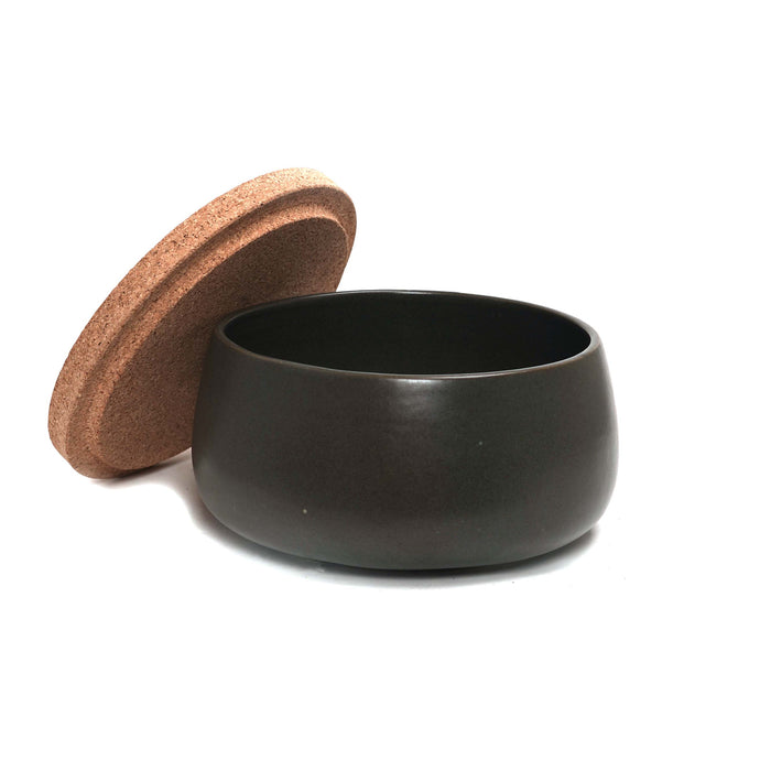 Stack Rice Bowl with Lid- Gray, Stack Rice Bowl with Lid- Gray
