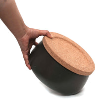 Stack Rice Bowl with Lid- Gray, Stack Rice Bowl with Lid- Gray