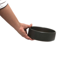 Stack Salad Bowl 6- Gray,Microwave and Dishwasher Safe. Hand wash with mild detergents.