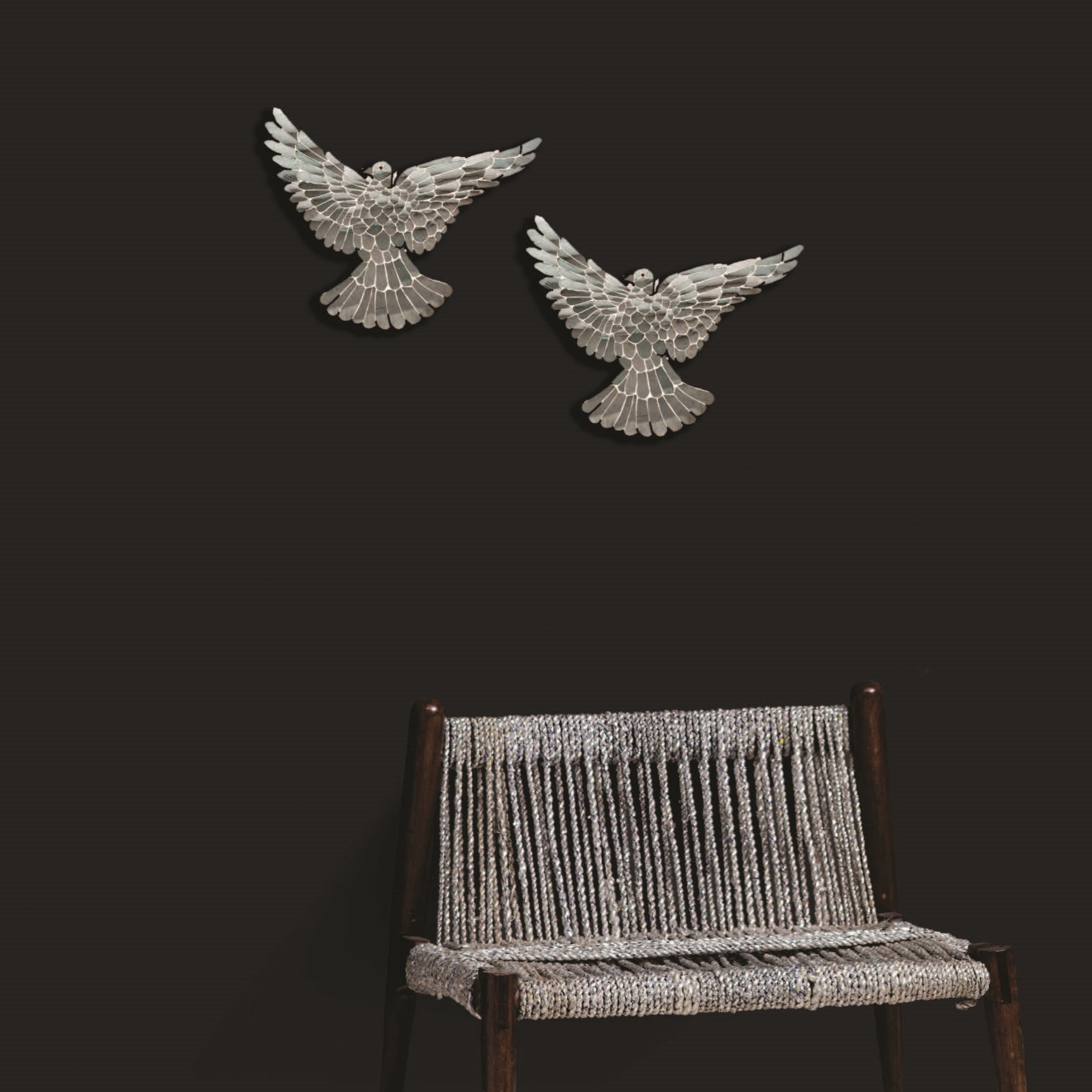 Thikri Dove Wall Installation