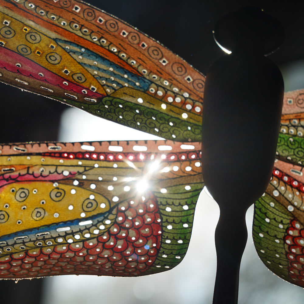 Tholu Dragonfly Wall Décor