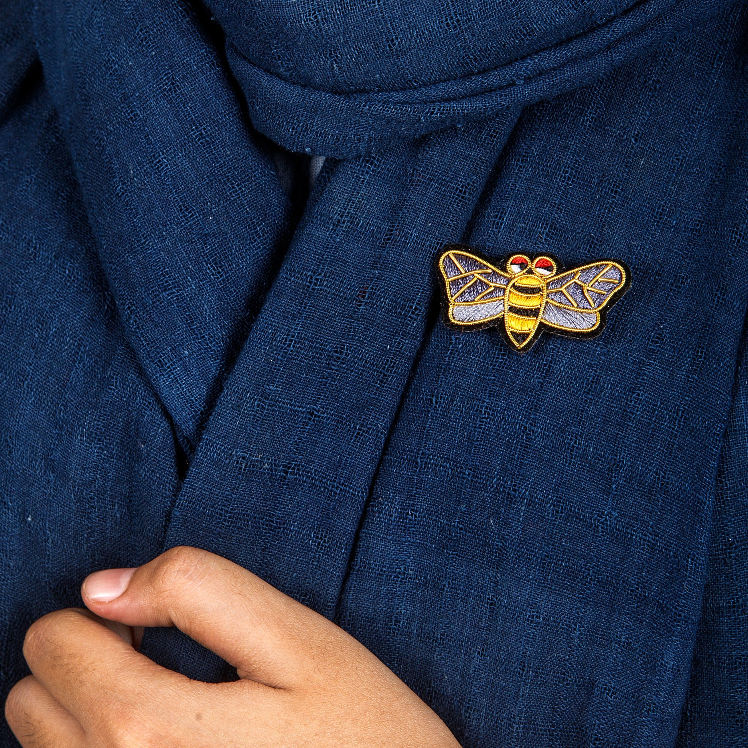 Zardozi Brooch & Rakhi: Just Beee! (Bee Yourself)