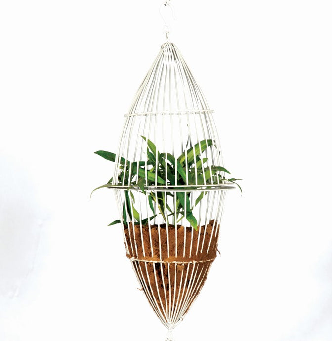 Hanging Garden Tealingt Holder Black Home Object Tealight Holder