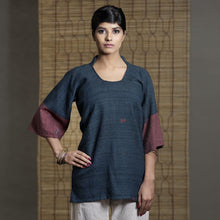 Wild Ass BLOCK Top Wool IR Wearable Stitched garment Textile Weaving, handmade kurti 