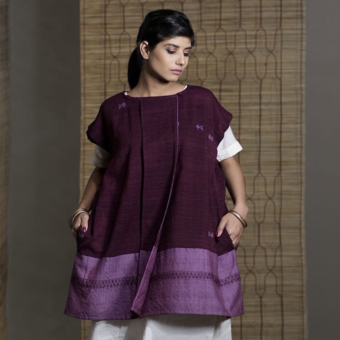 Wild Ass SQUARE Silk PW Wearable Stitched Garment Textile Weaving
