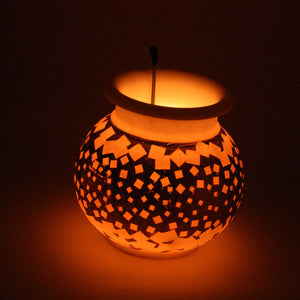 Home Objects , Lighting & Fragrances , Display, Vark vase, candle opaque, tealight