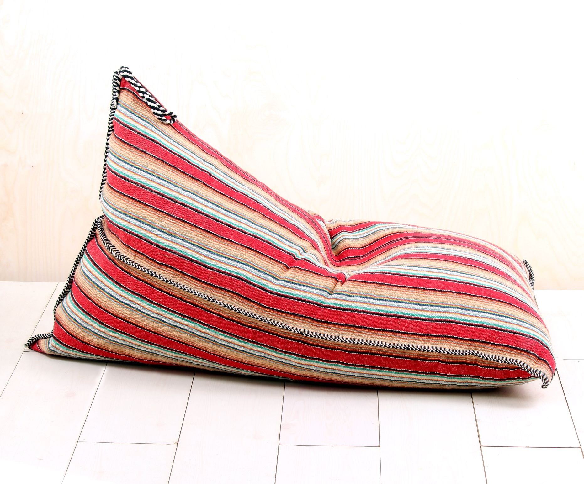Handwoven Samosa Bean Bag Furniture Sofa