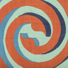 Amaze Dhurrie MANDU Round 6'x6' , Home textiles , Rugs , Carpets , Durrie weaving, handcrafted, made in India, artist