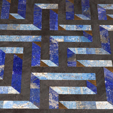 Amaze table Deeg Square Furniture , Stone Overlay , Coffee table intricate interlocking pattern marble inlay