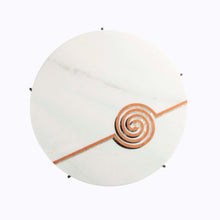 Amaze table Mandu Round Furniture , Stone Inlay , Coffee table intricate interlocking pattern marble inlay