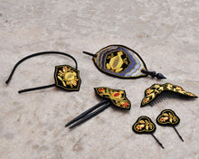 Anar Zardozi Hair Band , Wearable Jewellery , Embroidery, crafted