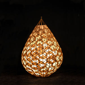 Bamboo tazia Lamp table lamp floor lamp Lamp shade Banana paper, lighting, hanging light