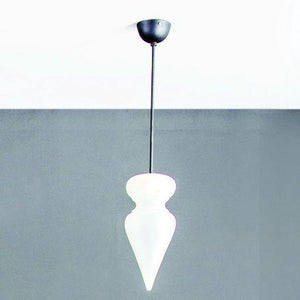 Benaras Pendant Lamp Finial ceiling lamp hanging lamp lighting handblown frosted glass, brass, and hand-turned marble, hanging light, lighting, crafted