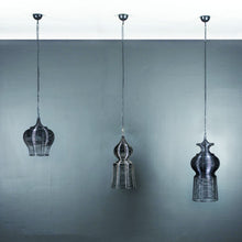 Bijapur lamp, pendant lamp, ceiling lamp, hanging lamp, wire lamp, iron wire frame, vintage, ancient, crafted, lamps, lightings