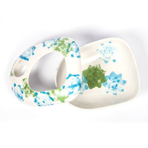 Blue Pottery Planter