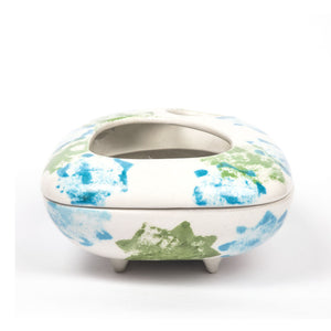 Blue Pottery Planter