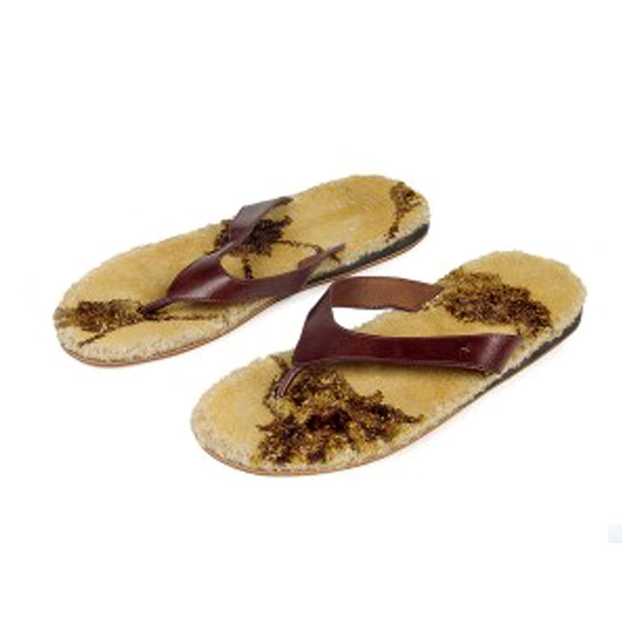 Carpet Slipper Wearable Footwear, slippers, comfortable slippers, ancient, handmade, crafted