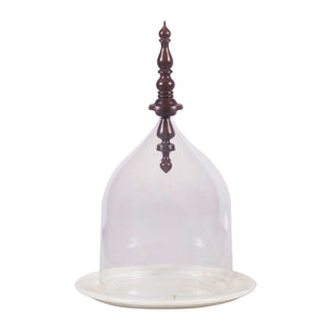 Closh  Home Objects , Dining , Serving, glass sheesham wood Table top, glass transparent closh