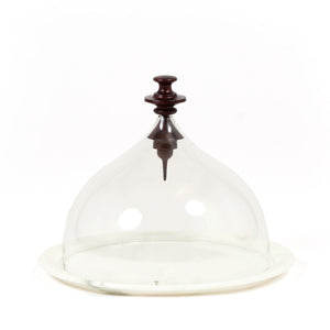 Closh  Home Objects , Dining , Serving, glass sheesham wood Table top, glass transparent closh