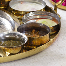 Hookka Katori metal festive serving dinning home objects thathera hand beaten metal craft, bowls, handmade