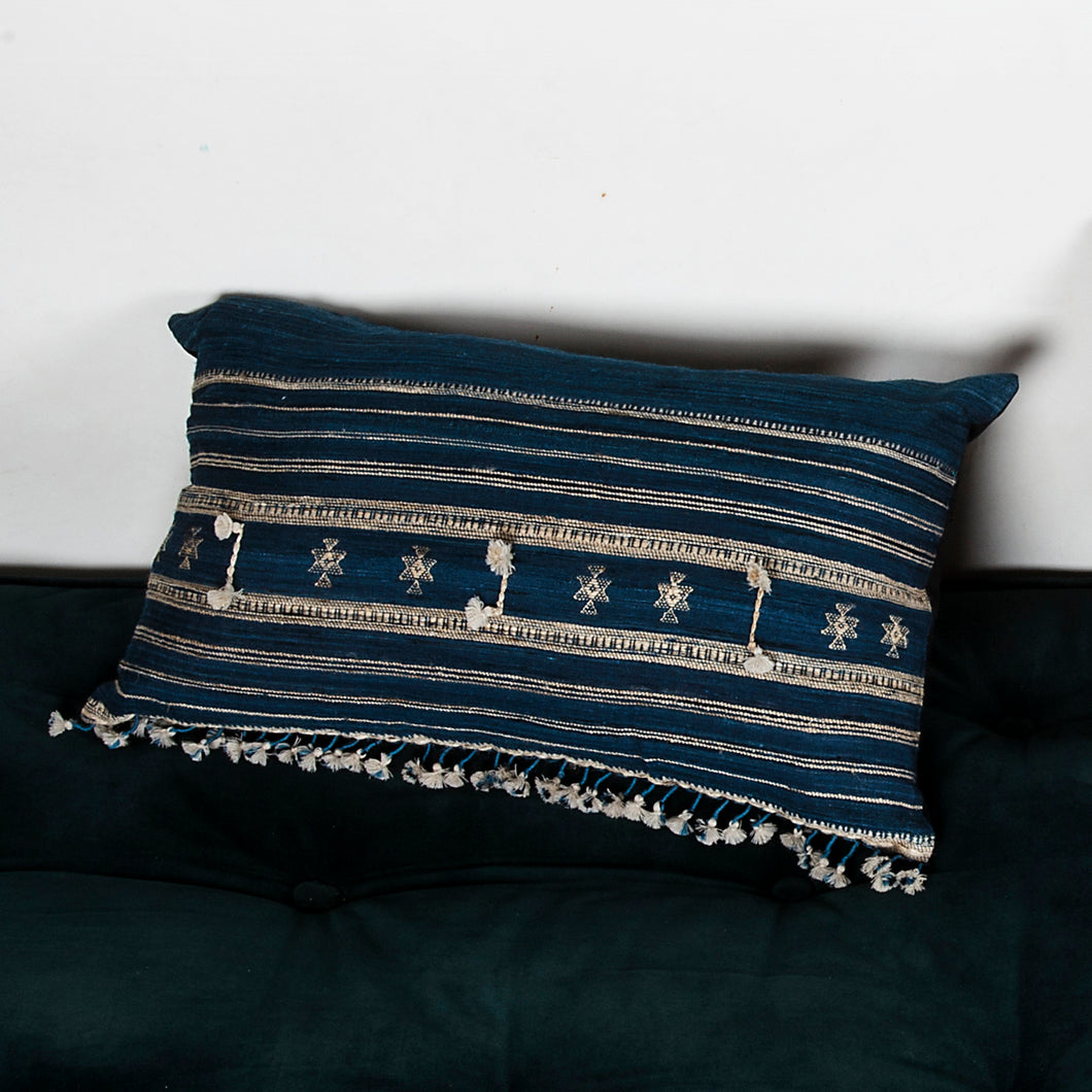 Cushion Cover Bhuj 23x14 Cotton-Tussar SilkHome textiles Cushions / Bolsters Cushion cover, hand crafted, handmade , covers