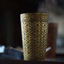 brass glass, lassi glass, ancient glass, handcrafted glasses, kitchen