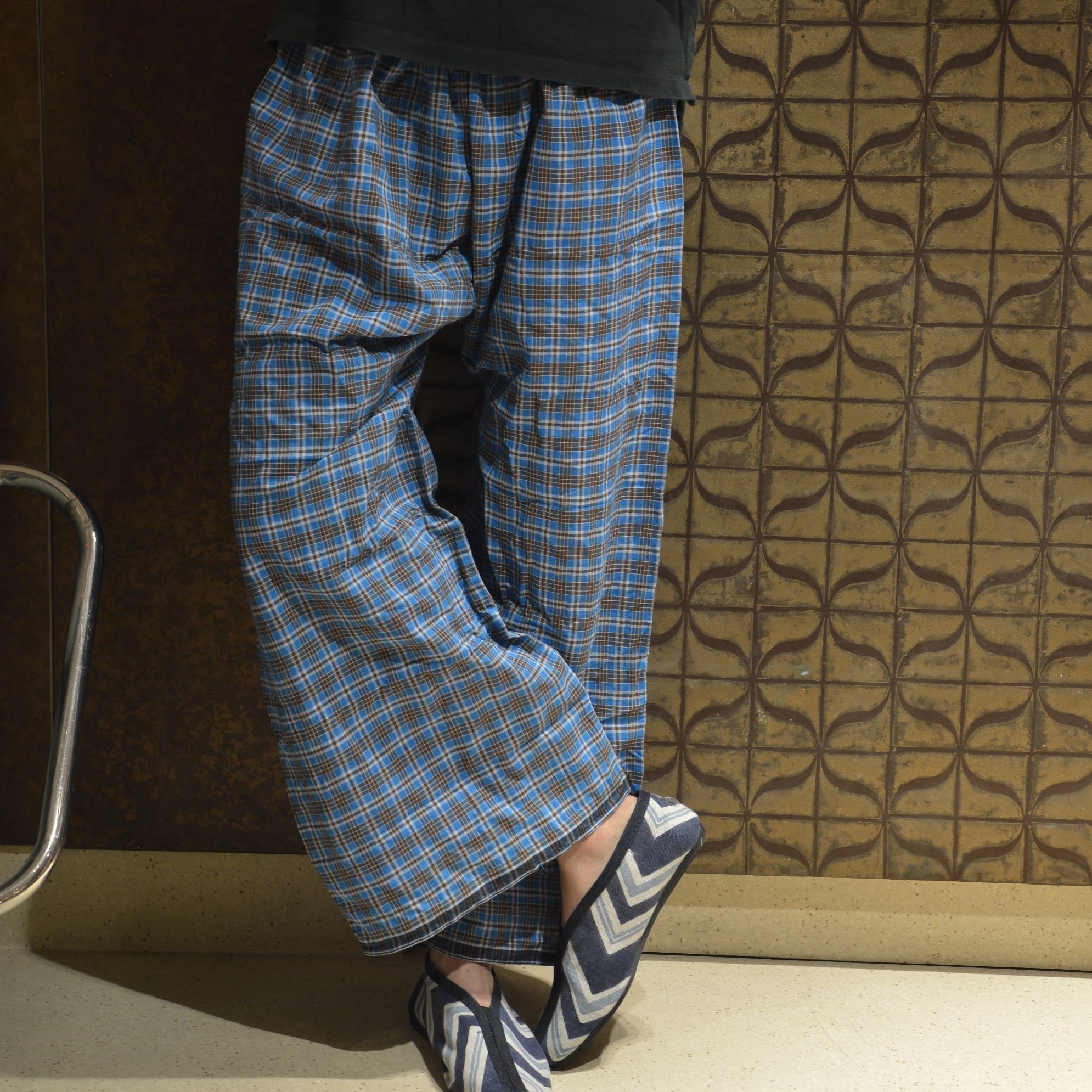 Lungi bottom reversible cotton stitched wearables apparels