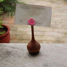 Anantaya Placecard Holder , Stationery , Desktop , Organising, handcrafted, made in India, artist
