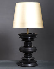 Double oka lamp table lamp bedside lamp copper brass lighting, table lamp, hand made, wooden, vintage
