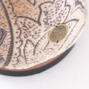 Flow Shoes Beige Emboss