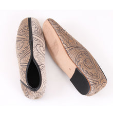 Flow Shoes Beige Emboss