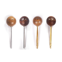 Home Objects , Dining , Kitchen,Gada salt paepper shaker Wallnut Wood brass dinning home object