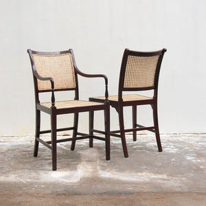 Gonsalves Dining Chair Furniture dining chair stationery product online - buy furniture online - wooden furniture for home - home furniture online - cane furniture - Vintage chair - Goan style furniture - trending furniture