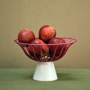 Gulbagh fruit bowl, marble, Stone Turning , Dining , Table top, serving